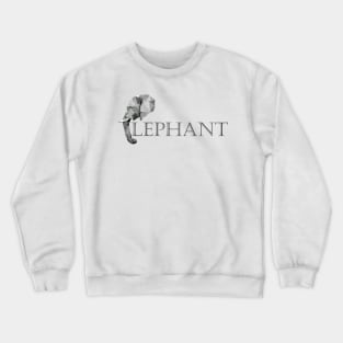 elephant Crewneck Sweatshirt